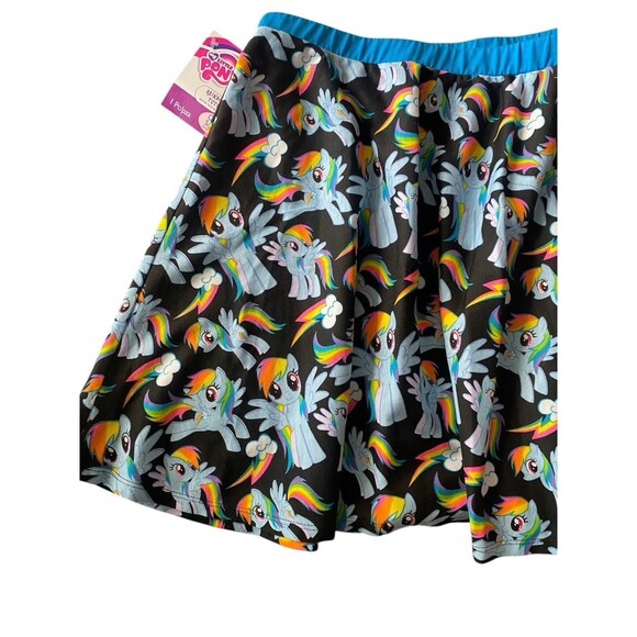 My Little Pony Rainbow Dash Skirt Child Small 4-6 Amscan - Picture 2 of 5